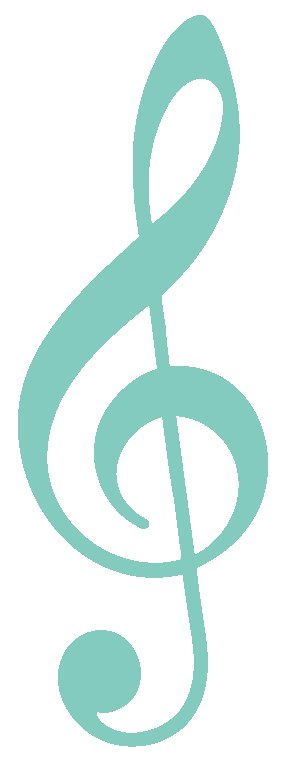 símbolo musical clave de sol